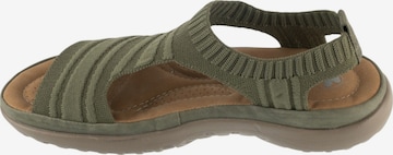 Sandales 'Rieker Sandals' Rieker en vert : devant