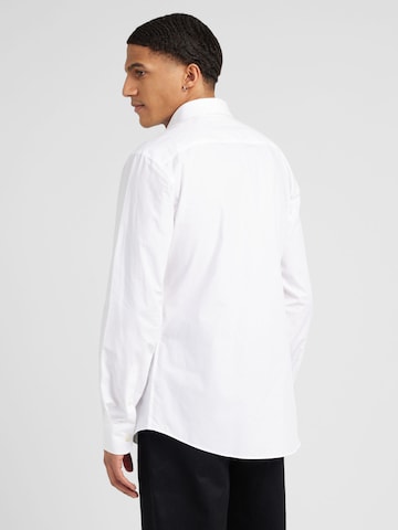 balta Tiger of Sweden Standartinis modelis Dalykinio stiliaus marškiniai 'DALEY'