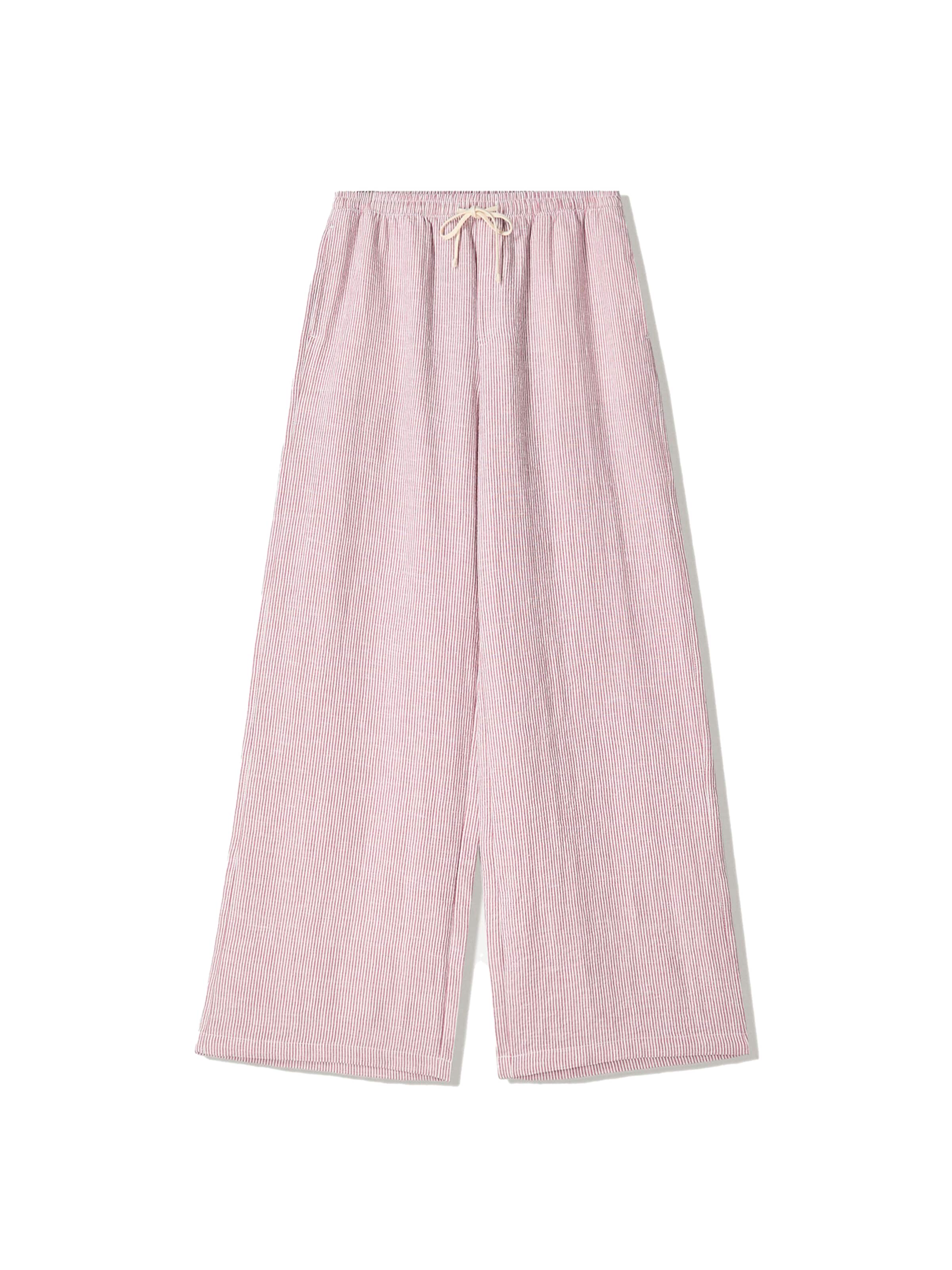 Pantaloni di Bershka in rosso: frontale