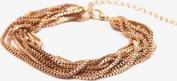 COLLEZIONE ALESSANDRO Armband 'Braciale' in Gold: Vorderseite