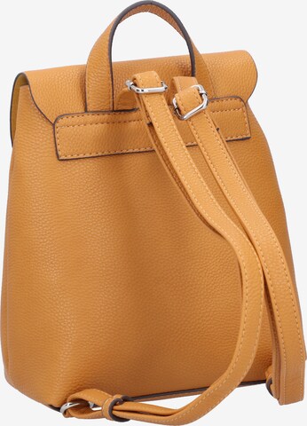 TOM TAILOR DENIM Backpack 'Ida' in Yellow