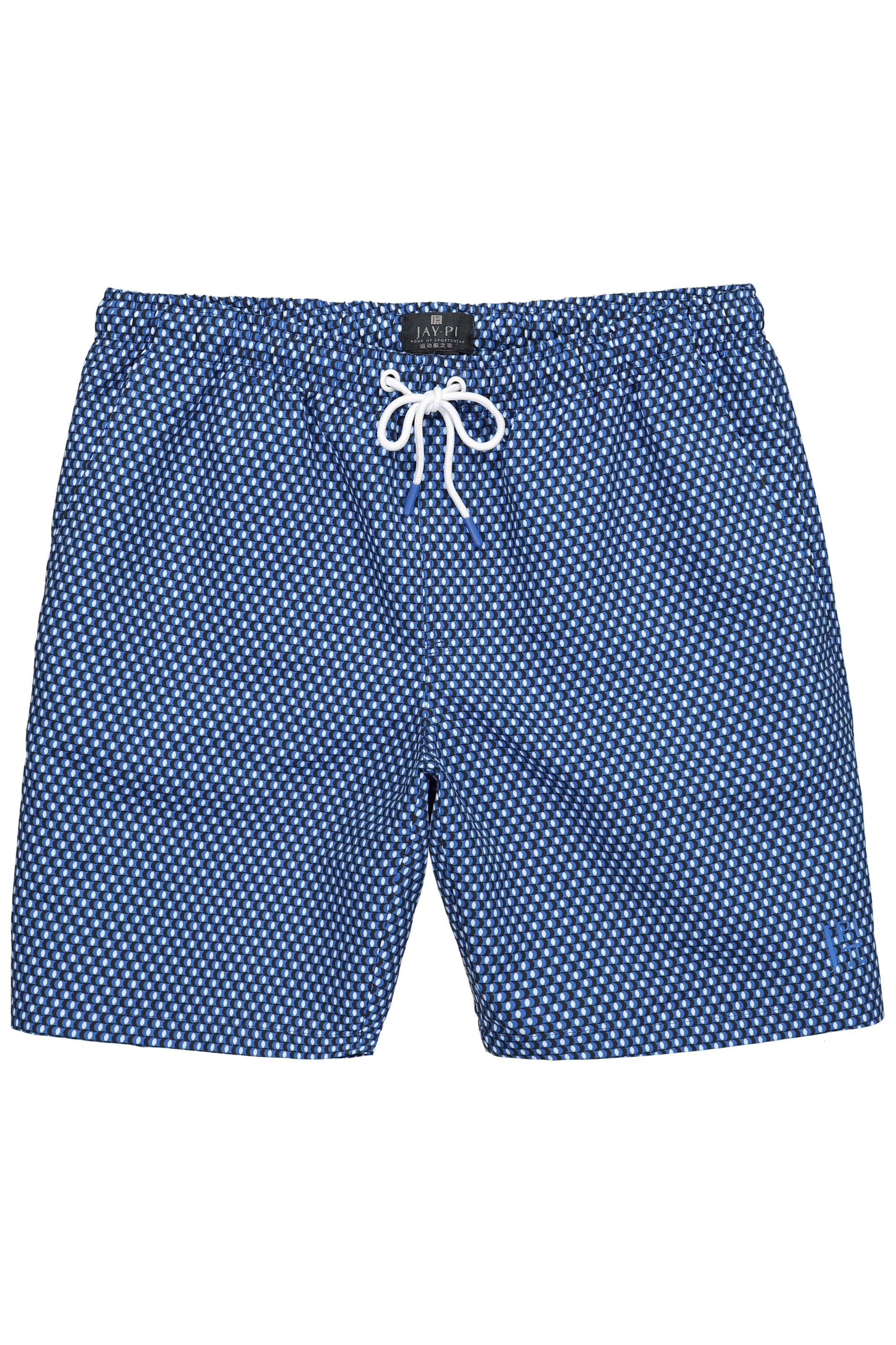 JAY-PI Zwemshorts in Blauw: voorkant