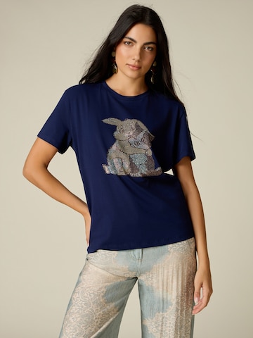 oltre - Camiseta en azul