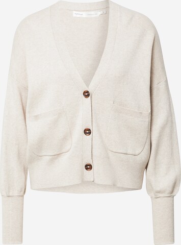 InWear Knit Cardigan 'Tenley' in Grey: front