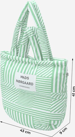 MADS NORGAARD COPENHAGEN - Shopper en verde