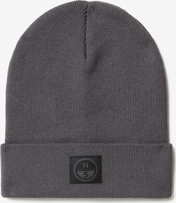 North Sails Mütze in Grau: Vorderseite