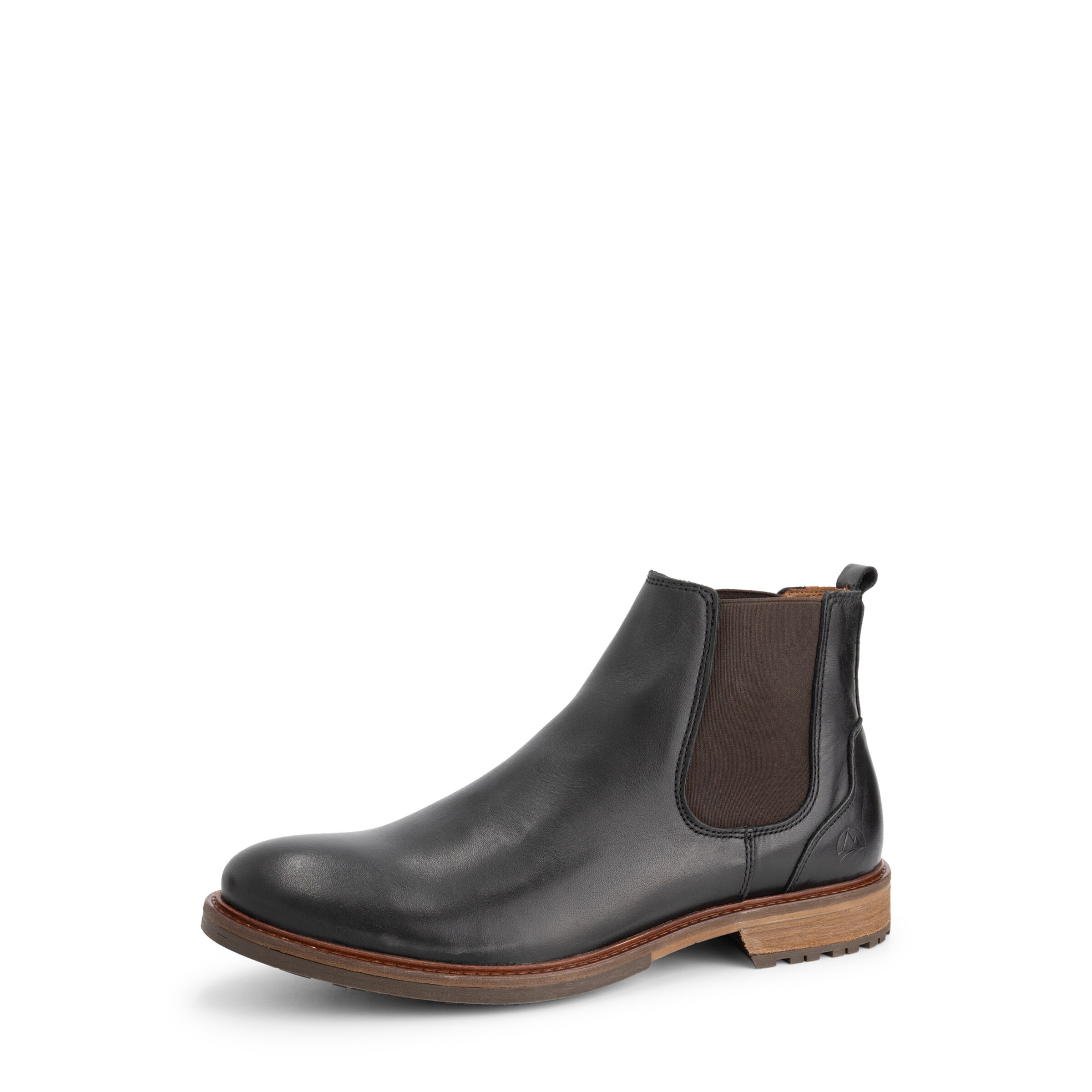 Travelin Chelsea Boots 'Winslow' i sort: forside