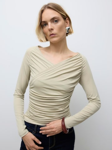 VERO MODA Bluse 'AWSOPHIA' i beige