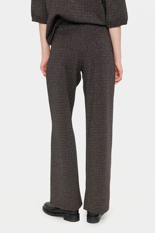 SAINT TROPEZ Loose fit Trousers 'Blair' in Black