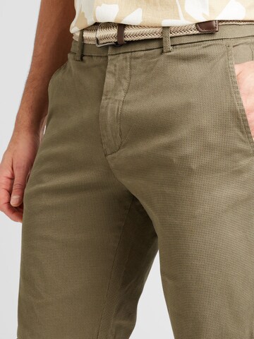 Regular Pantalon chino 'Superflex' Lindbergh en vert