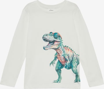 s.Oliver Shirt in White: front