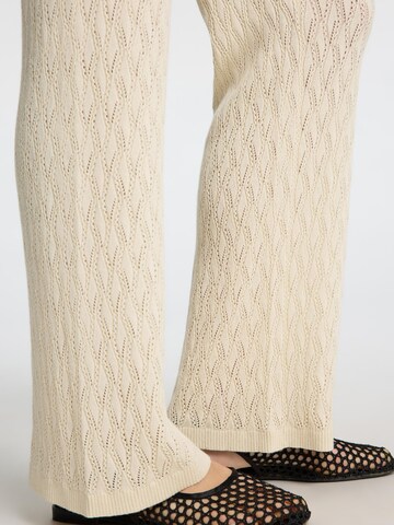 SELECTED FEMME Slimfit Broek 'SLFAgny' in Beige