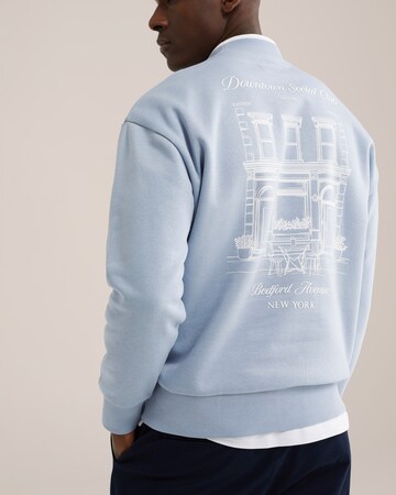 WE Fashion Свитер в Синий