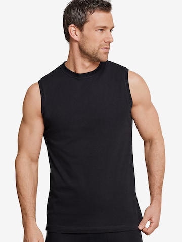 T-Shirt ' Essentials ' SCHIESSER en noir