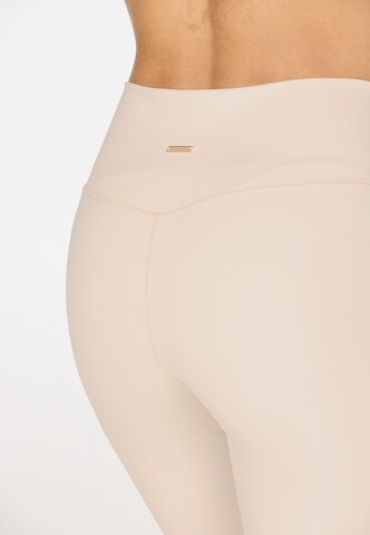 Athlecia Slim fit Leggings in Beige