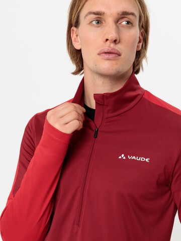 VAUDE Sportpullover 'Livigno' in Rot