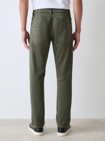 Coupe slim Jean Next en vert