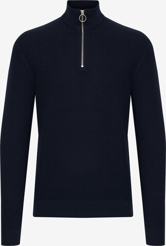 Casual Friday Sweater 'Karlo' in Blue: front