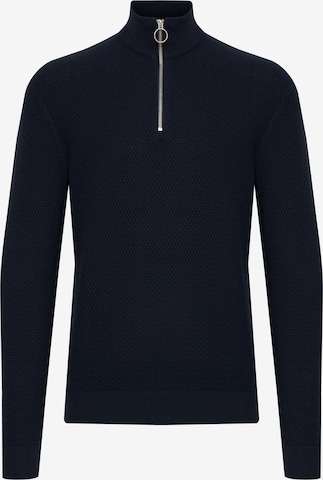 Casual Friday Sweater 'Karlo' in Blue: front