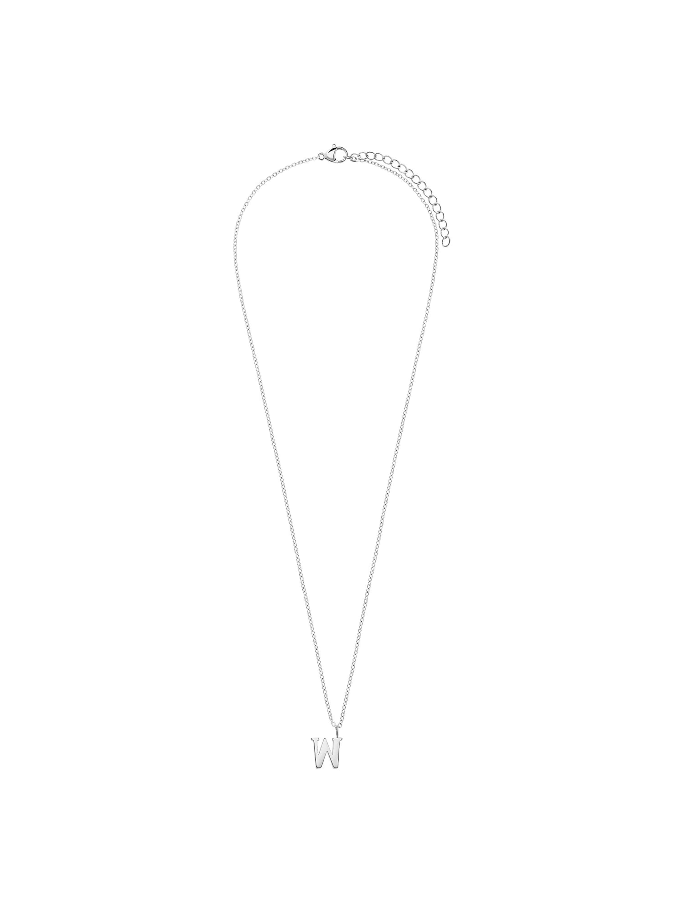 Lucardi Ketting in Zilver: voorkant