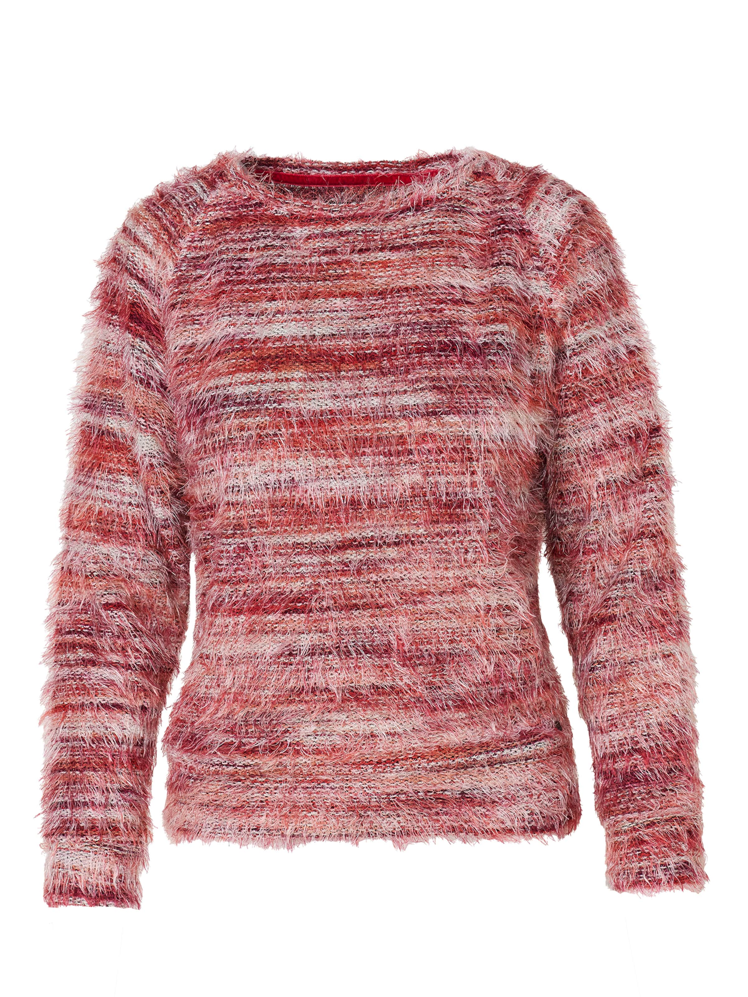 Pull-over KOROSHI en rouge : devant