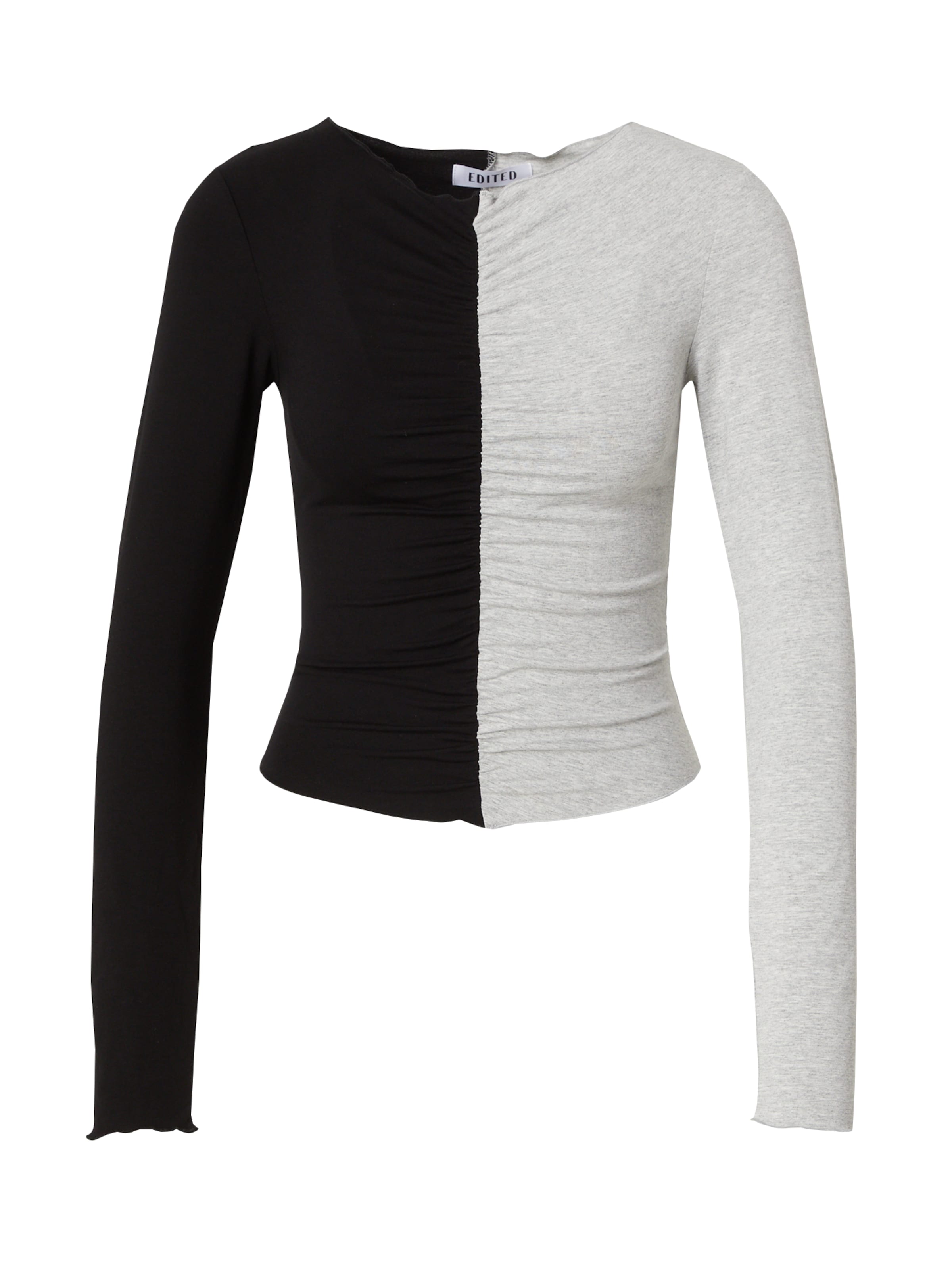 EDITED Μπλουζάκι 'Karolina' σε γκρι: μπροστά