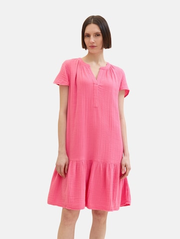 TOM TAILOR Summer Dress in Pink: front