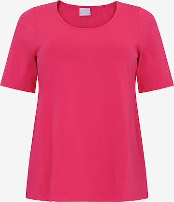 Yoek Shirt in Roze: voorkant