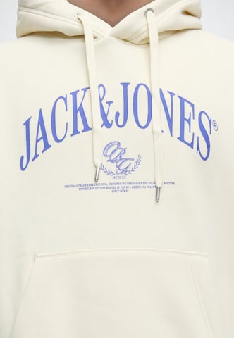 JACK & JONES Свитшот 'JORFREDERIKSBERG' в Белый