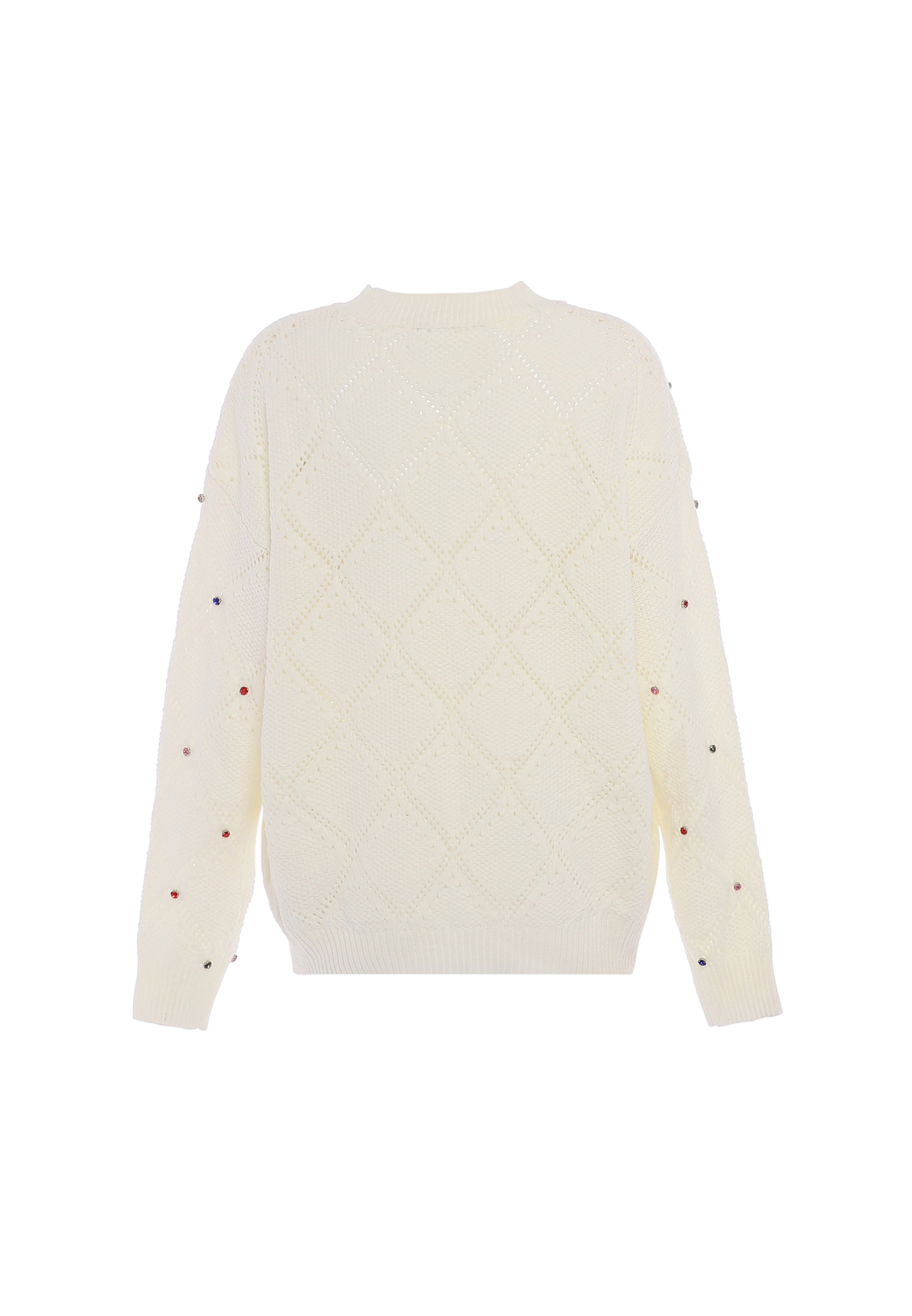 faina Πουλόβερ σε λευκό