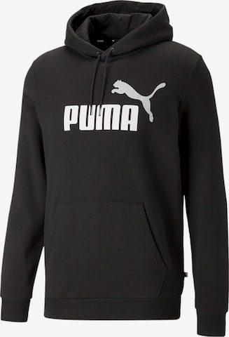 PUMA Sports sweatshirt in Black: front