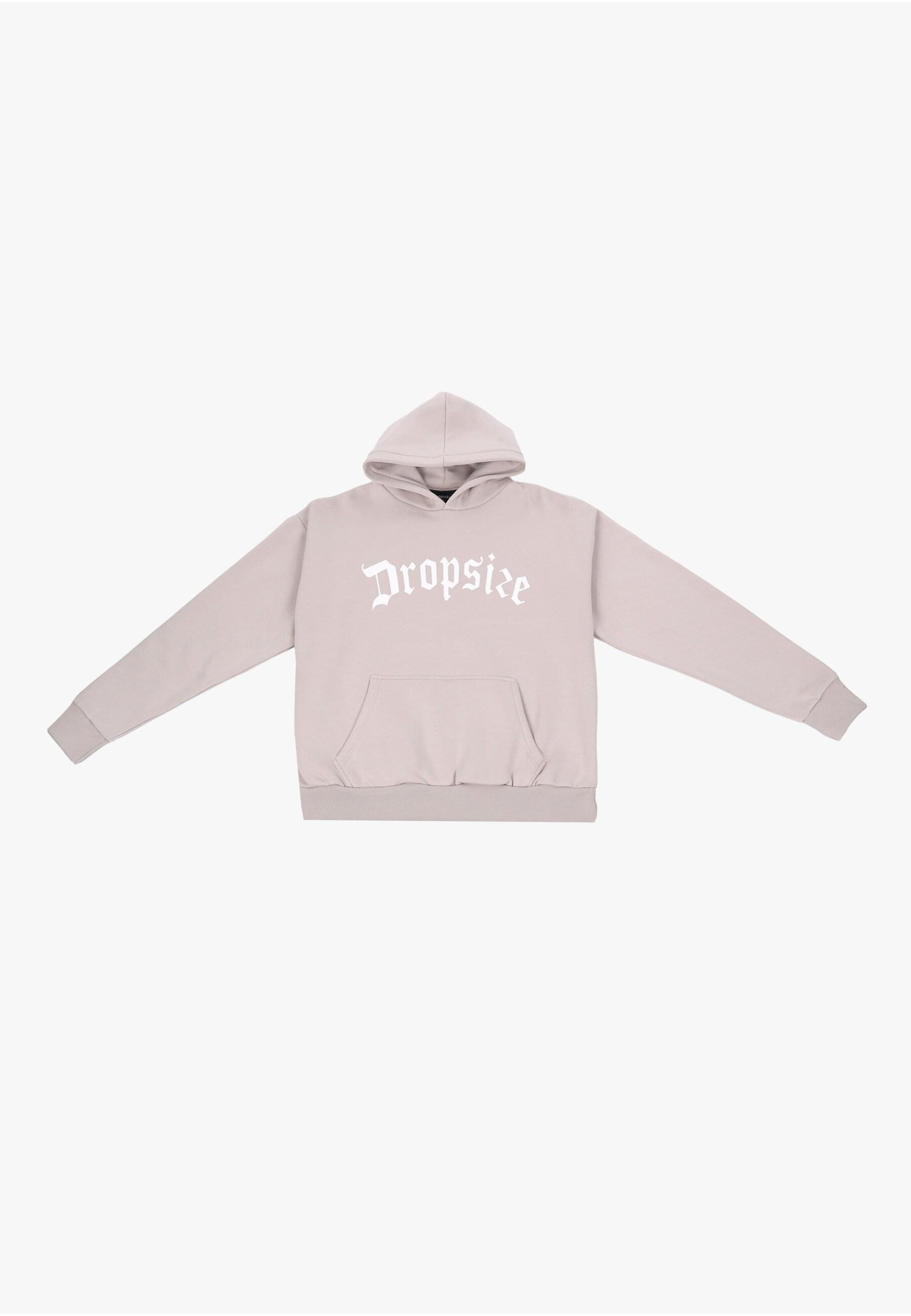 Dropsize Sweatshirt in Beige: voorkant