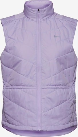 NIKE Sports Vest 'Swift' in Purple: front