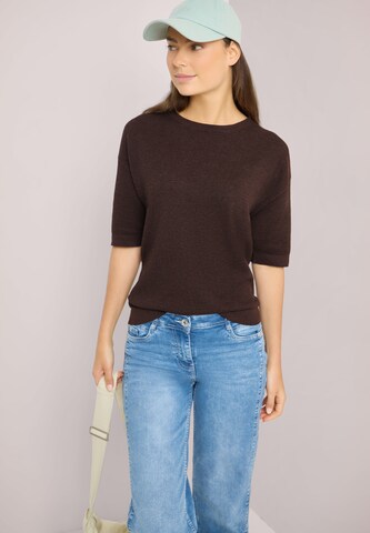 CECIL Pullover in Braun: Vorderseite