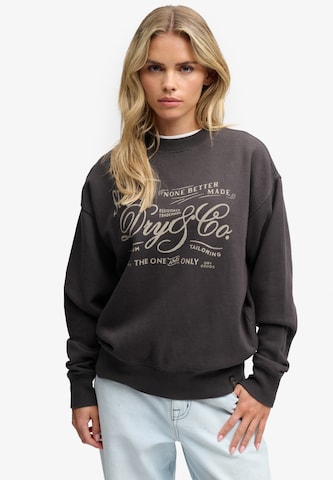 Superdry & Co Свитшот в Черный: спереди