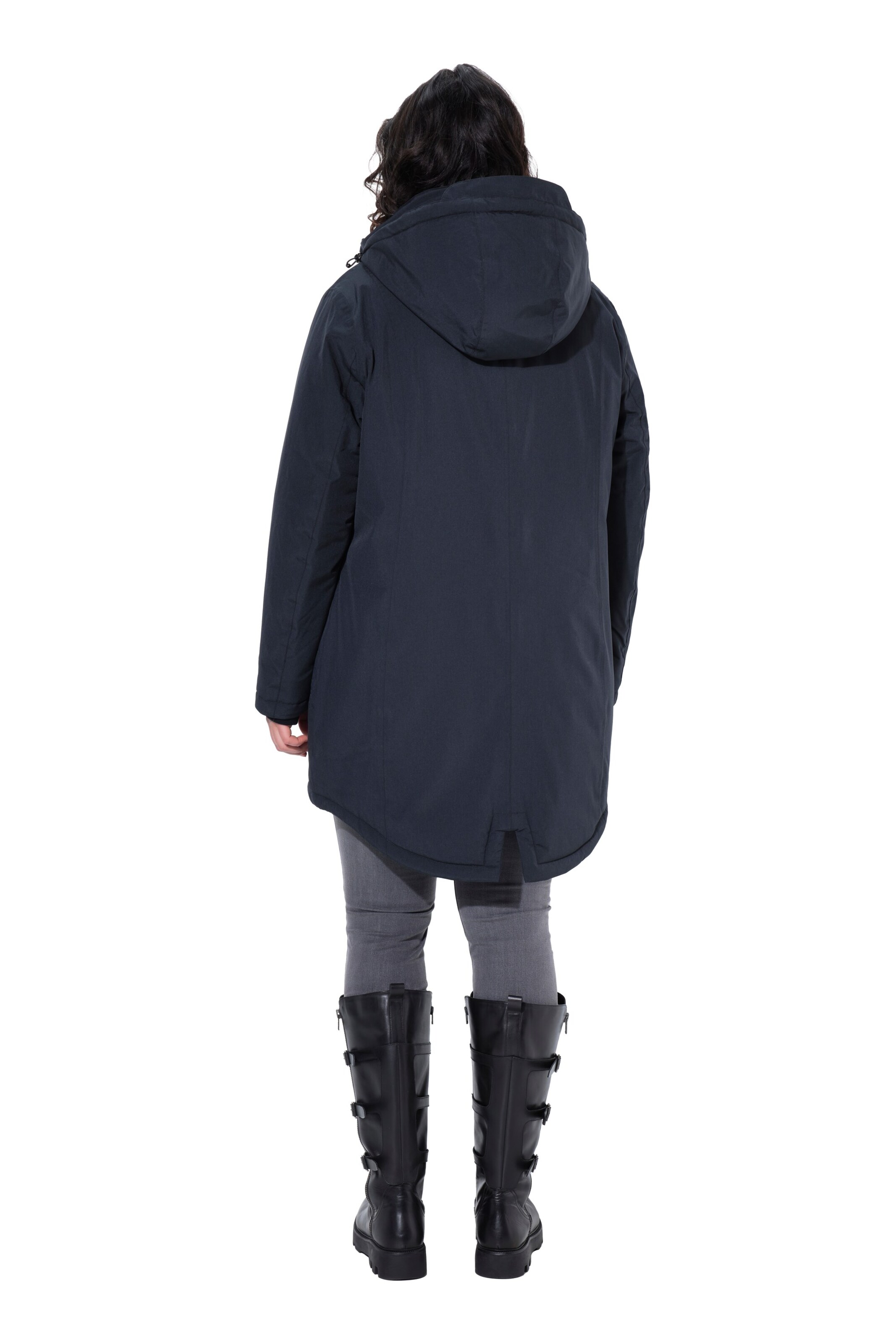 Ulla Popken Between-seasons parka in Blue