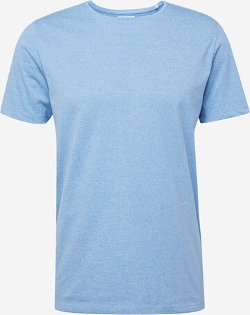 T-Shirt Lindbergh en bleu : devant