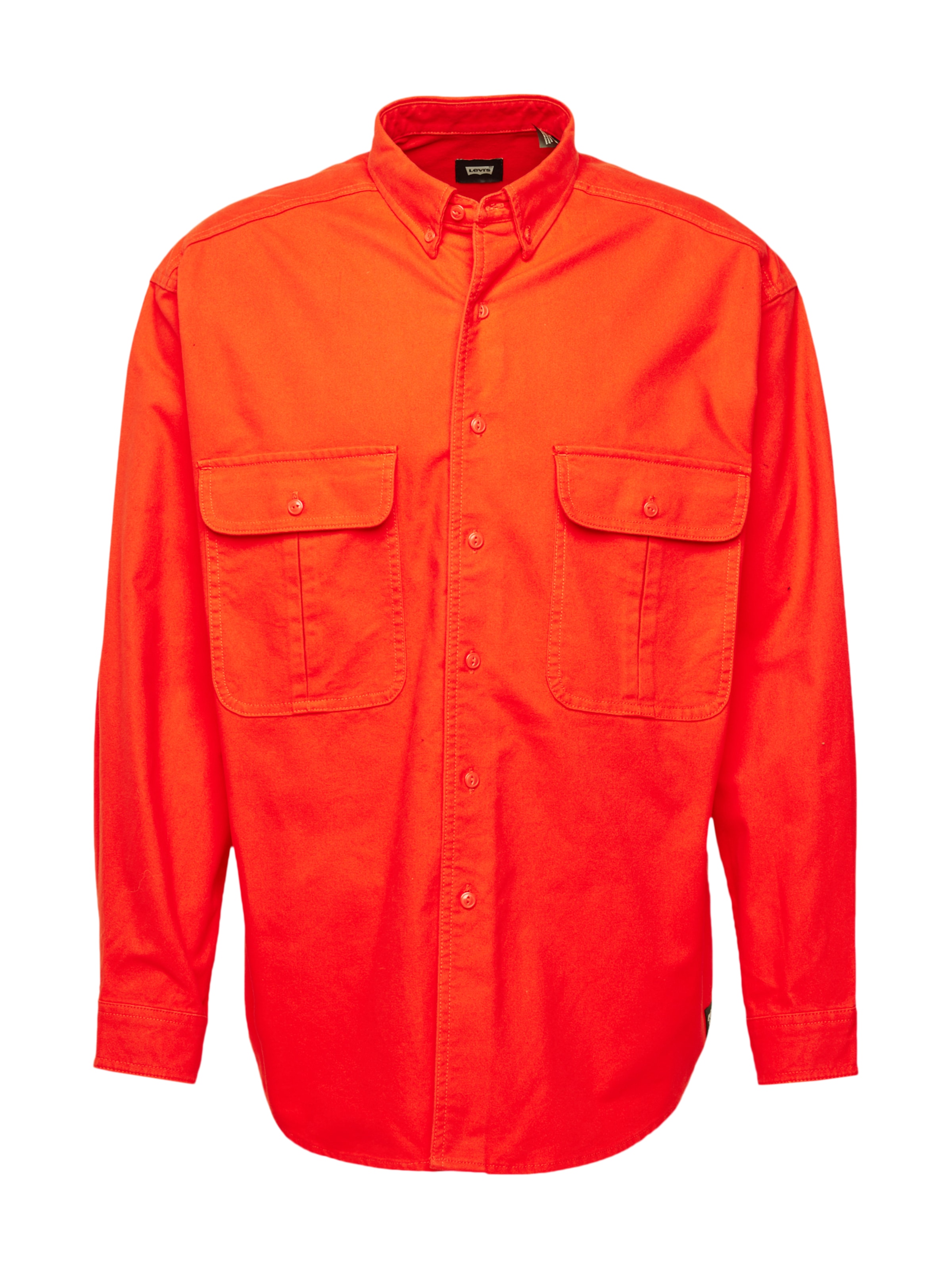 Levi's Skateboarding Übergangsjacke 'Skate L/S Woven' in orangerot, Produktansicht