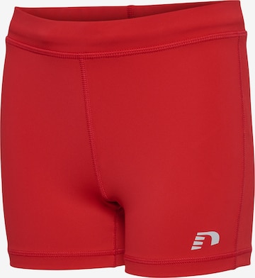 Newline Skinny Sportbroek in Rood