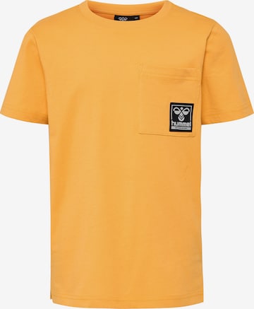 Hummel Shirt in Oranje: voorkant