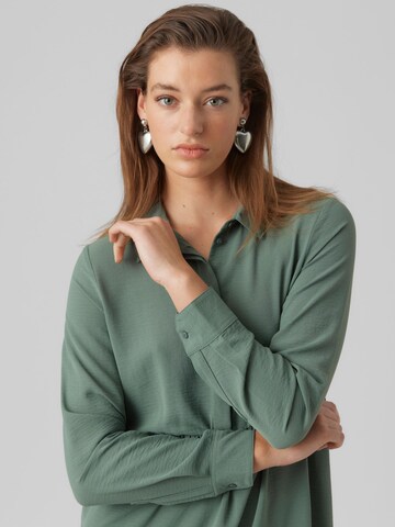 VERO MODA Jurk 'INGE' in Bruin
