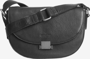 margelisch Schoudertas ' Codo 1 ' in Zwart: voorkant