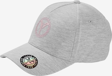 Carlo Colucci Cap 'D'Elia' in Grey: front