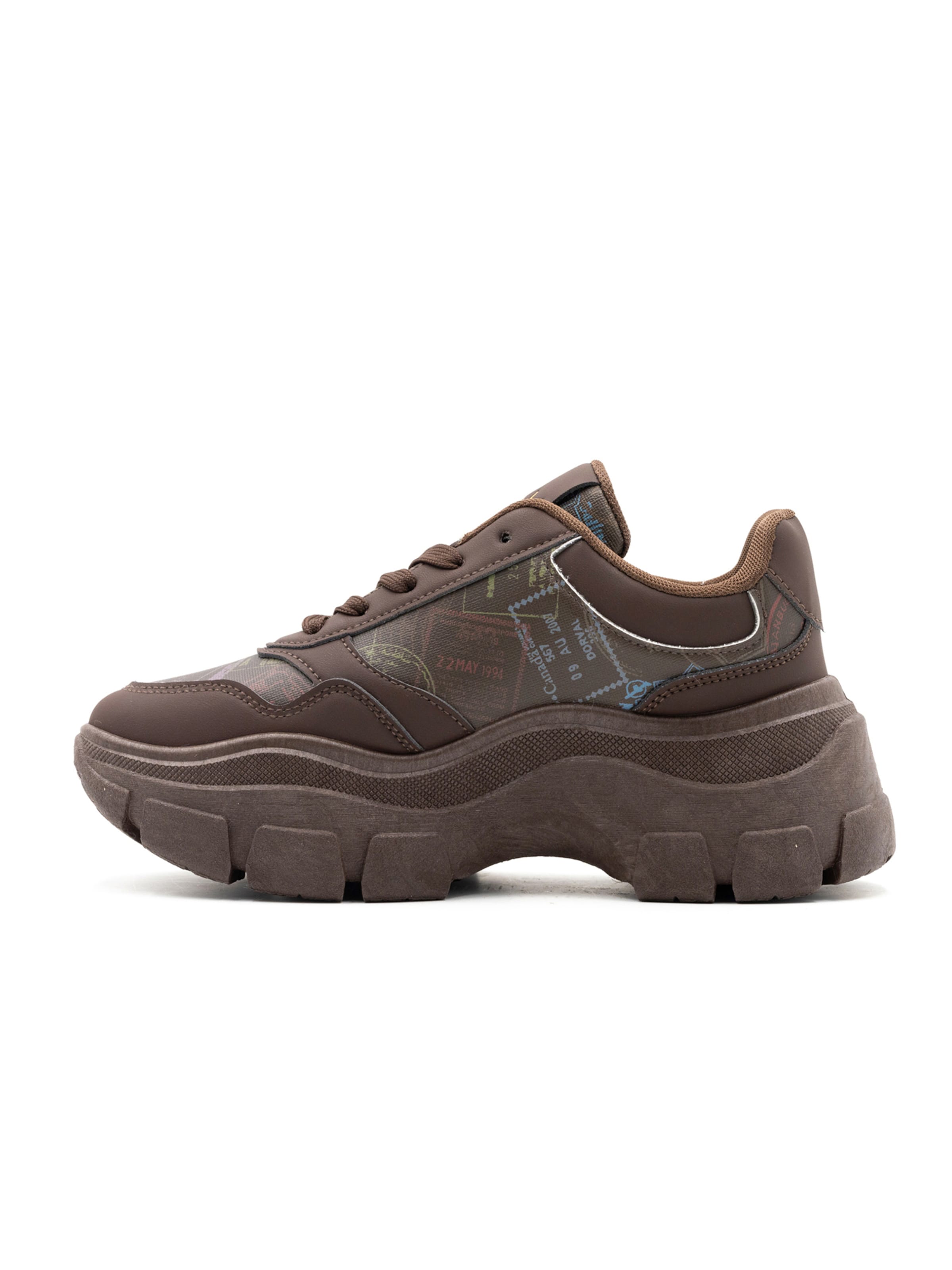 Alviero Martini Platform trainers in Brown