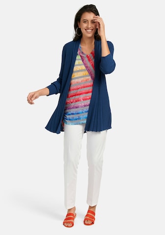 Anna Aura Knit Cardigan in Blue