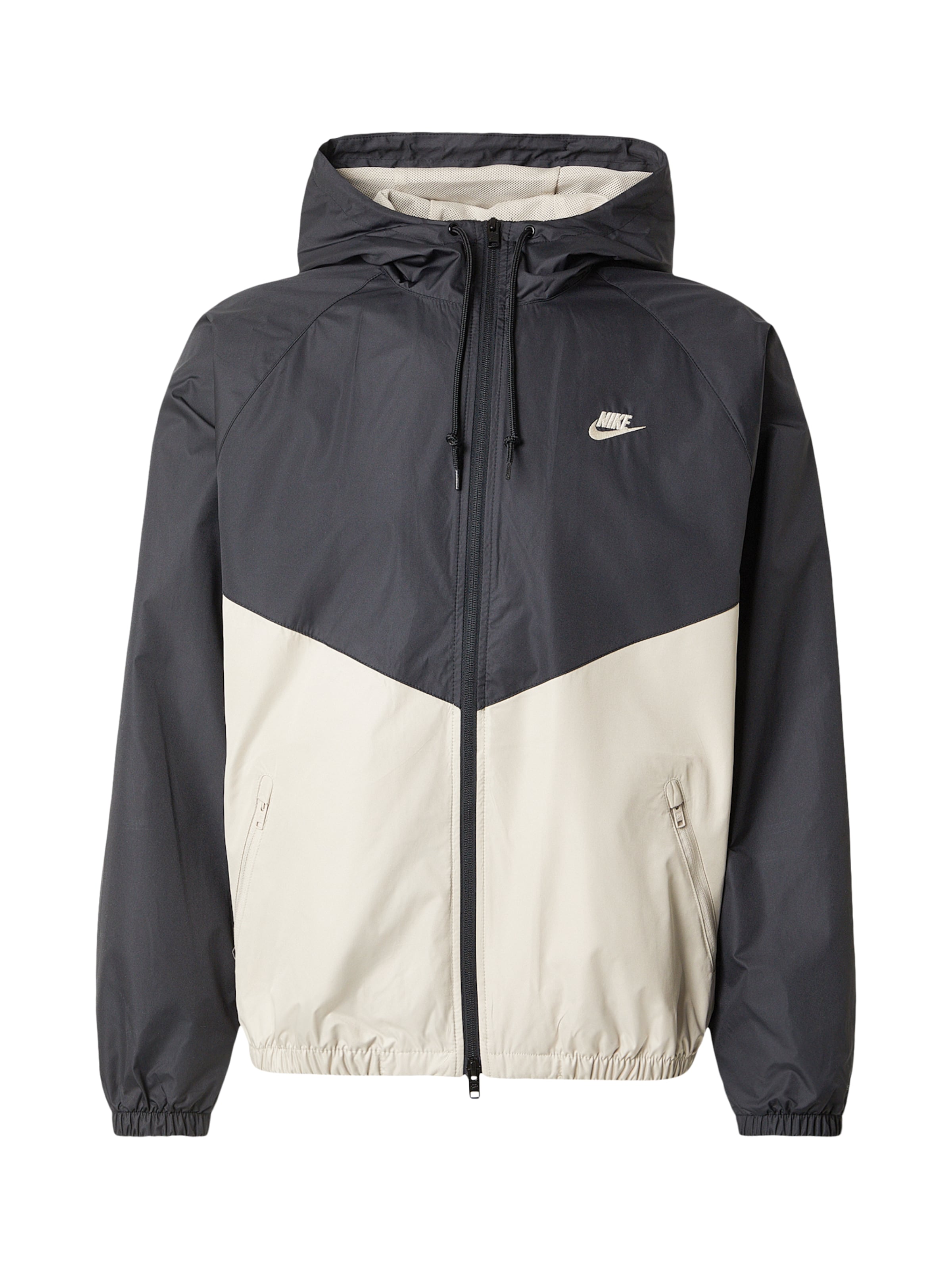 melns Nike Sportswear Starpsezonu jaka: no priekšpuses