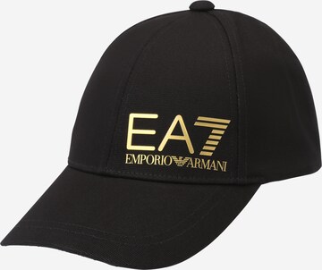 EA7 Emporio Armani Kšiltovka – černá: přední strana