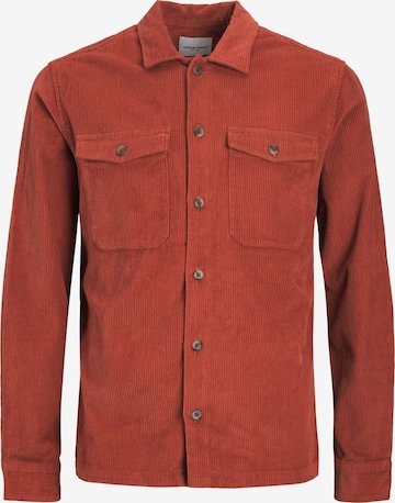 JACK & JONES Comfort fit Button Up Shirt 'Dallas' in Red: front