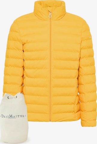 DreiMaster Maritim Winter Jacket in Yellow: front