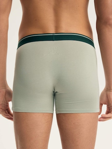 ESOTIQ Boxershorts 'Boxershorts Doppelpack aus Baumwolle Mix Atmungsaktiv bequem Able' in Groen
